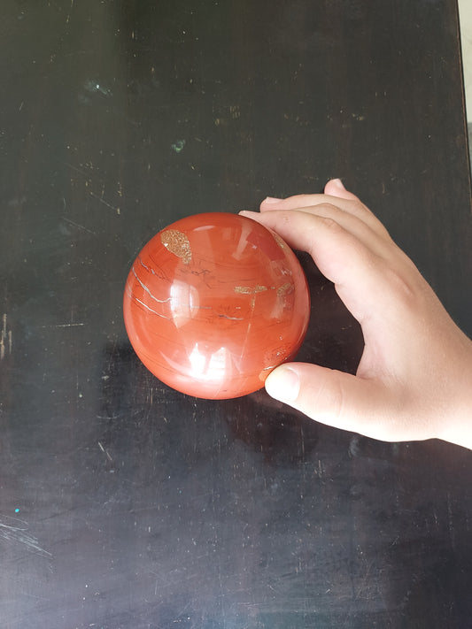Large Red Jasper Sphere