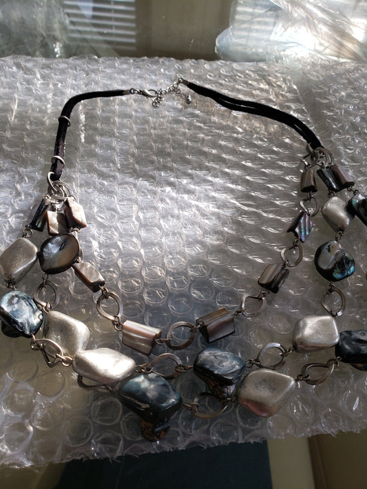 Necklace with pretty stones